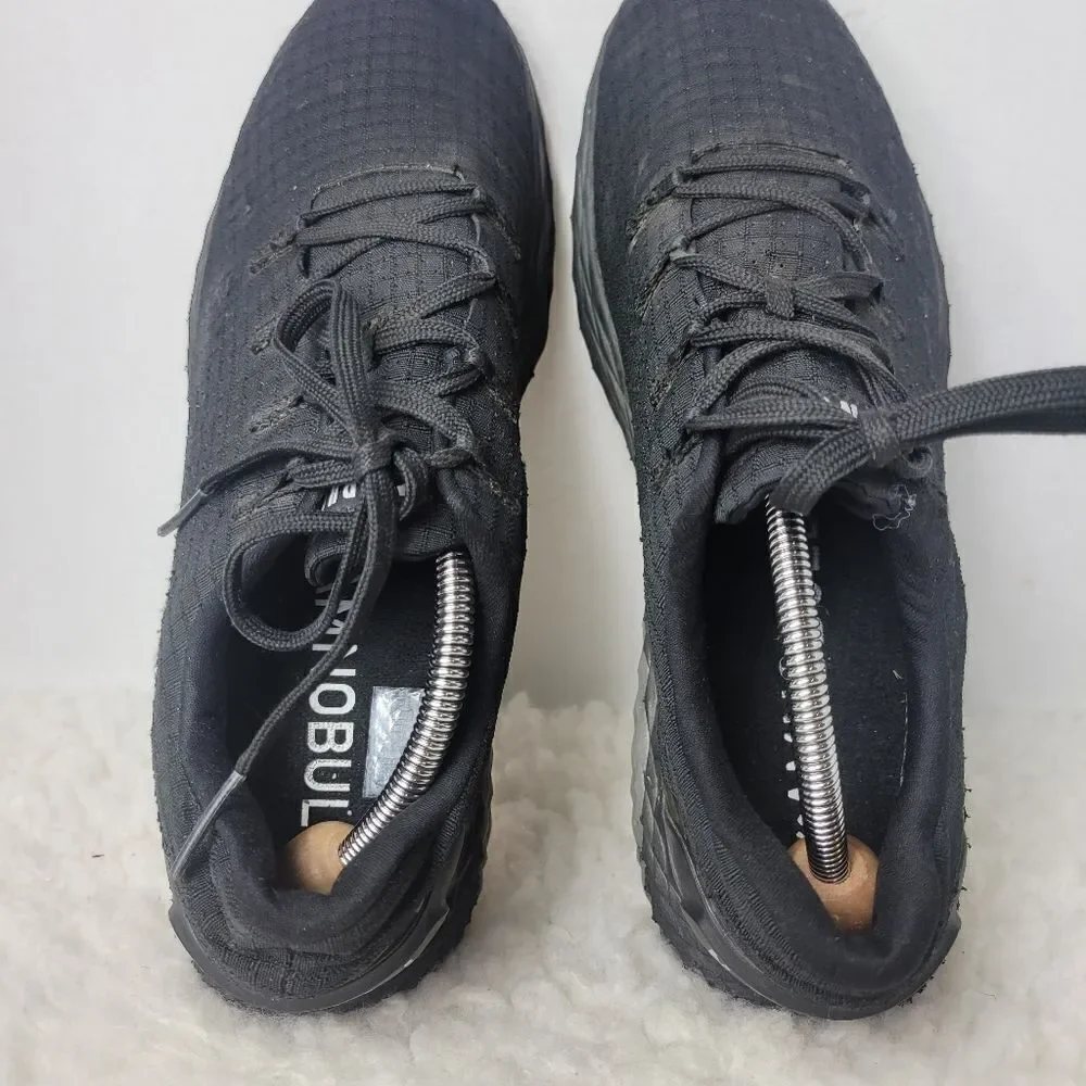 Nobull Ripstop Unisex Shoes Size  M 11 W 12  Runner Black Gum Running Shoes